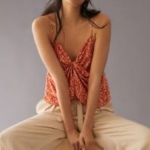 NWOT ANTHROPOLOGIE TWIST CAMI
